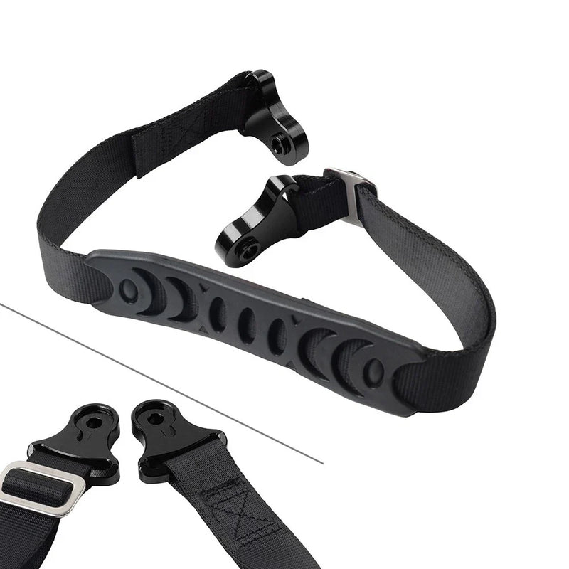 Motorcycle Universal Adjustable Fork Rear Seat Rescue Strap Sling