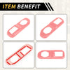 Jeep Wrangler JL JLU (2018-2024) - ABS Pink Rear Trunk Lock Panel Cover