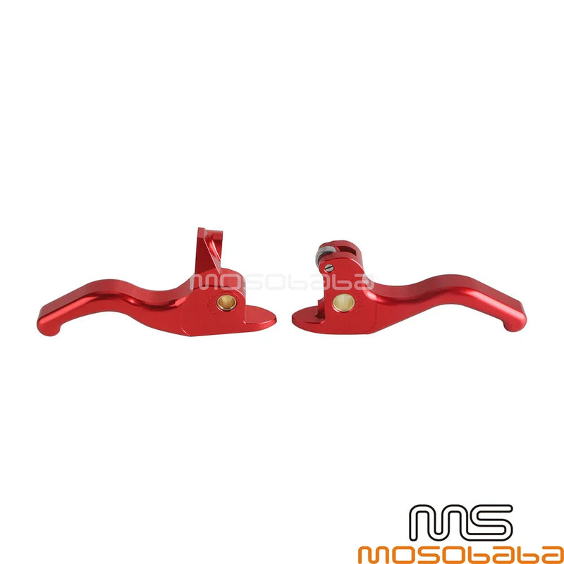 Harley Street Glide Special Finger Red Hand Brake Clutch Levers (2014-2023)