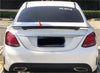 Mercedes-Benz C-Class W205 Sedan Rear Spoiler A Wing ABS Black (2015-2021)