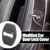 Toyota Black Gray 4pcs Car Door Lock Latches Striker Cover Protector Caps