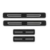 Toyota 4pcs Carbon Fiber Style Door Sill Scuff Plate Protector Trim