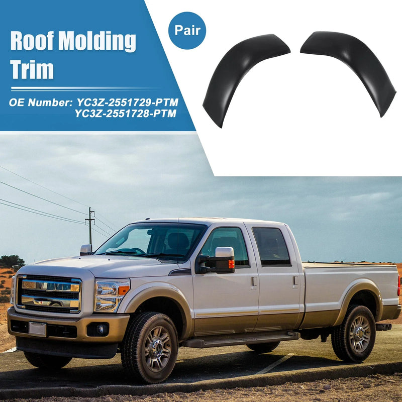 Ford F-250 Super Duty Roof Side Decorative Strips (2011-2016)