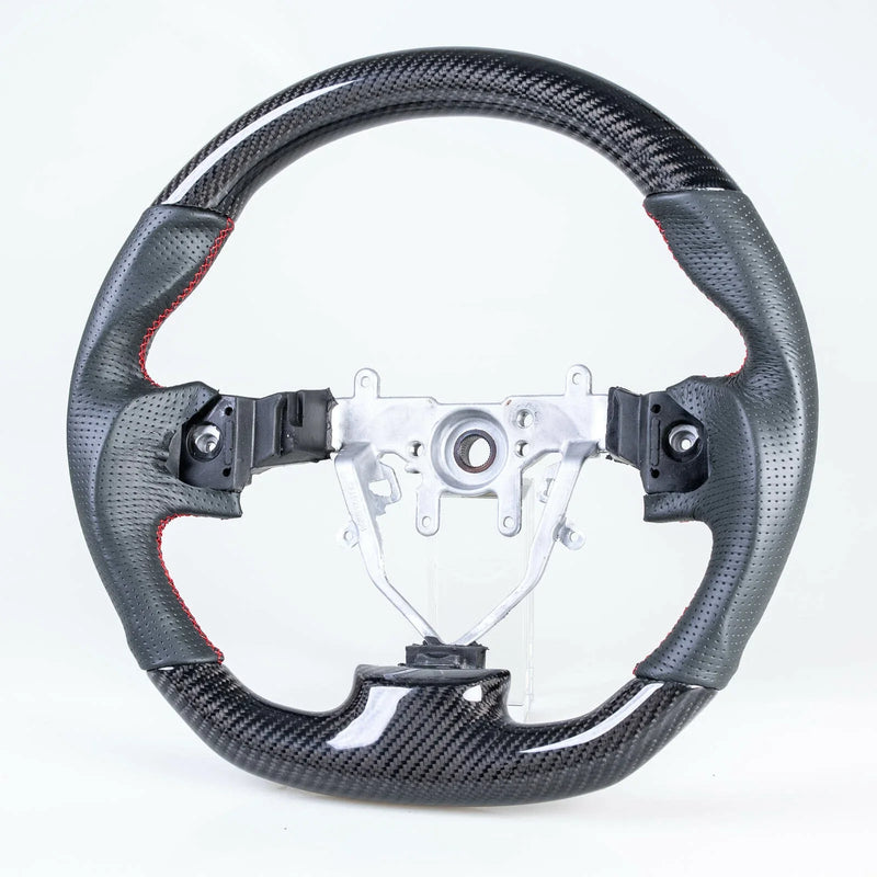 Subaru Impreza WRX / STI Flat Bottom Carbon Leather Steering Wheel (2008-2021)