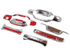 Isuzu D-Max 2 x Chrome Door Handles & Tailgate (2002-2011)