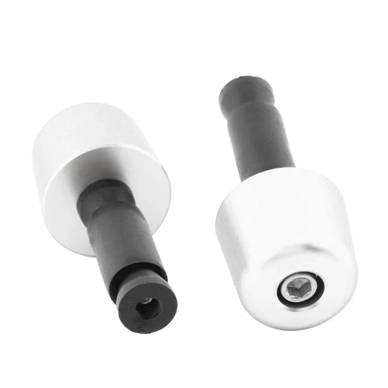 Universal Motorcycle 1in Handlebar Hand Grips & End Caps