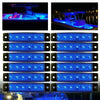 Boat 12 x LED Cabin Deck Courtesy Light Stern Transom Lights Waterproof