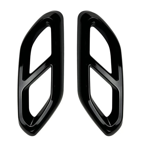 Benz GLC300 X254 AMG Glossy Black Exhaust Tail Mufflers Cover Trim