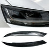 VW Jetta MK6, Sagitar (2010-2018) Black 2 x Headlight Eyelid Covers