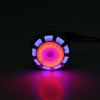 Motorcycle 1pc LED Headlight Tail Brake Rear Lights (12V)