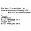 MV Agusta Brutale 1078, F4, 990R Side Stand Kickstand Plate (2001-2019)
