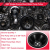 Chevy SBC Small Block SWP Single-Groove Short Water Pump Pulley (1968-1986)