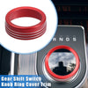 Ford Maverick 2022-2023 Red Gear Shift Knob Cover Trim