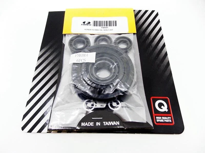 Honda XL500R 6 x Engine Oil Seals (1982)