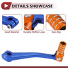 Bosuer 125 Blue / Orange Folding Gear Shifter Lever