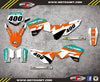KTM SXF Custom Graphics Full Kit RECKLESS STYLE Stickers (2007-2010)