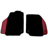 Ferrari 458 Italia with Bordeaux Nappa Leather Black Floor Mats