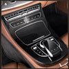 Benz E-Class W213 2016-2018 Carbon Style Console Gear Shift Cover Trim Fit