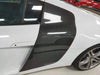 Audi R8 Coupe 2008-2015 V10 Real Carbon Fiber Replace Side Blade Door Panel