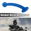Car Motorcycle Bike Helmets Antenna Shape Roof Ornament Blue