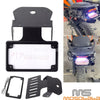 Pan America RA1250S RA1250 4"x7" License Plate Bracket w/LED Light (21-23)