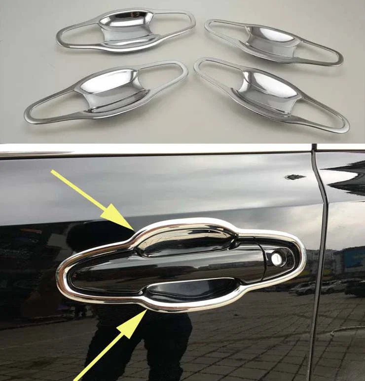Toyota Highlander Chrome Door Handle Bowl Cover Trim (2014-2019)