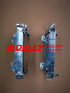 Suzuki RM250 Aluminum Radiator + Red Hose (1996-1998)