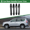 Honda Odyssey 2015-2022 Carbon Fiber Black Car Door Handle Cover Trim