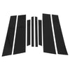 BMW X4 Black Door Pillar Window Trim 8 x (2019 - 2024)