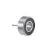 2 x Ball Bearings 15x35x14mm Double Sealed Chrome Steel Z2 ABEC1