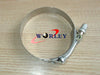 Car 6 x 3 Inch Steel T-Bolt Silicone Hose Clamp (79-87mm)