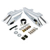 Harley Electra Glide King Mid-Frame Air Deflectors Chrome (2001-2008)
