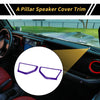 Jeep Wrangler JL JLU (2018-2024) Purple A Pillar Speaker Cover Trim