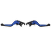Yamaha YZF R1 CNC Blue Extendable Brake Clutch Levers (2009-2014)