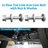 Tesla Model S, X Rear Toe Link Arm Cam Bolt Nut & Washer (2012-2023)