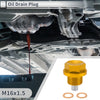 Car, Motorcycle, Boat M16x1.5 Engine Oil Drain Plug with Gasket