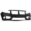 Bumper Cover Fascia Front Coupe Sedan For 2016-2018 Honda