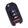 Honda Civic 4 Button Flip Key Remote Control Shell Case Cover (2014-2020)