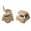 Mercedes Benz W201 W123 W124 W126 Beige Sun Visor Hook Clip Buckle