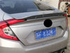 Honda Civic Sedan Rear Unpainted Spoiler Wing R Style Ducktail (2016-2021)