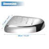 Ford Explorer Chrome Plated Top Half Mirror Covers (2011)