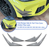 BMW M3 M4 G80 G81 G82 G83 4 x Carbon Look Front Side Air Vent Trims (2021-2024)