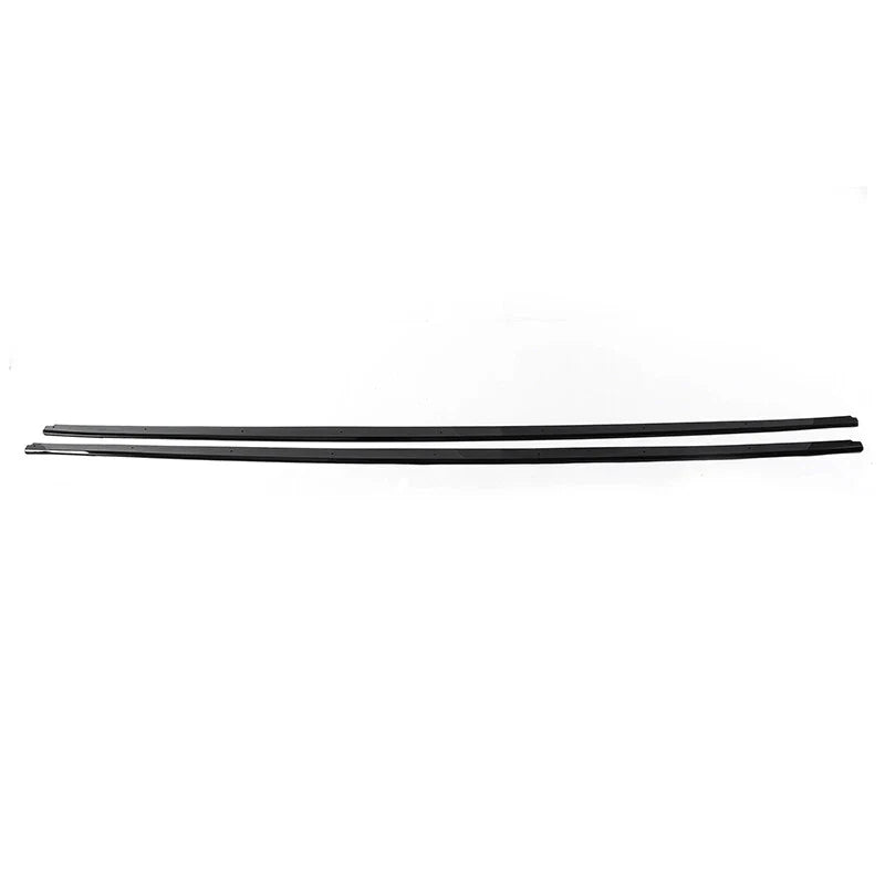 BMW 5 Series F10 Gloss Black Side Skirt Rocker Panel Extension Lip (2011-2016)