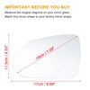Kia Rio Left Side Heated Mirror Glass (2018-2022)