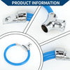 Bike - Blue Portable 42cm Anti-Theft Bicycle Lock Mini Ring Lock