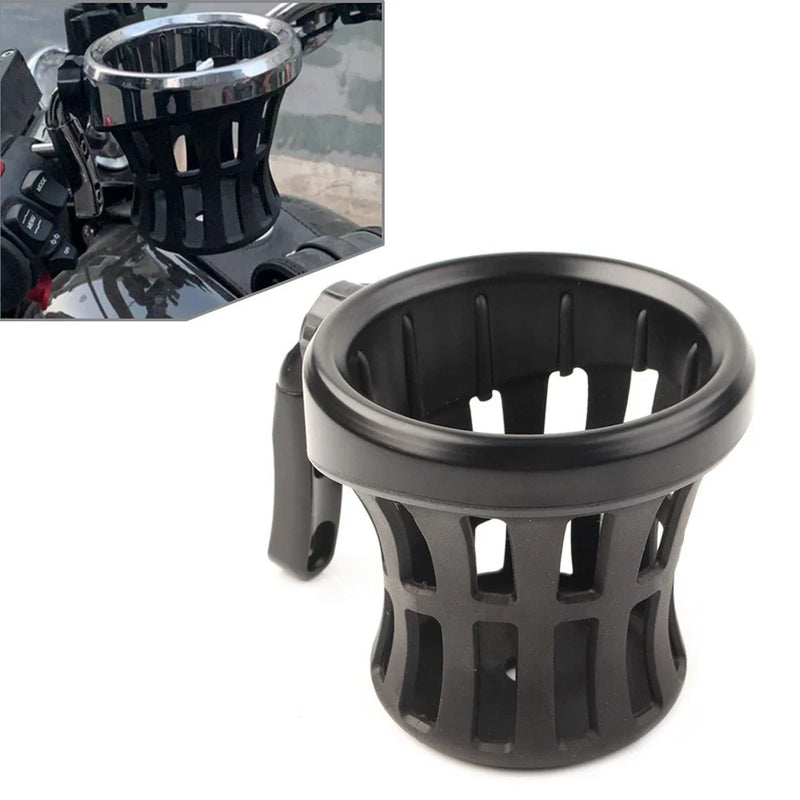 Harley Universal Motorcycle Handlebar Cup Holder Drink Basket