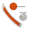 BMW 5 Series Yellow Front Bumper Reflector
