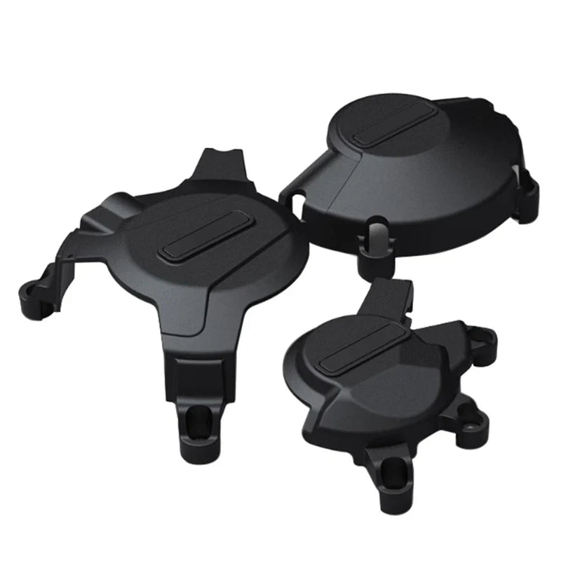 Honda CBR600RR Black Motorcycle Engine Cover Protector Set (07-24)