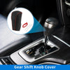 Toyota RAV4 (2013-2016) Black Red Faux Leather Car Gear Shift Knob Cover