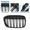 BMW X1 F48 2016-2022 Matte Black () Front Upper Bumper Grille